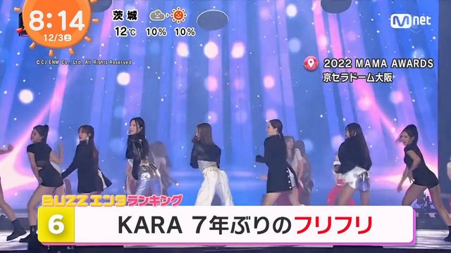 【TV News】221203 めざましどようび (Mezamashi Doyoubi)