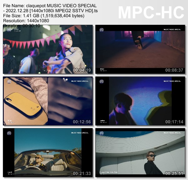 [TV-Variety] MUSIC VIDEO SPECIAL – 2022.12.29