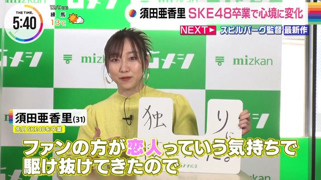 【TV News】221209 THE TIME, (Suda Akari Part)