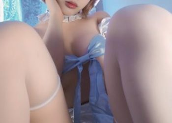 [COSPLAY] 雯妹 蓝白女仆