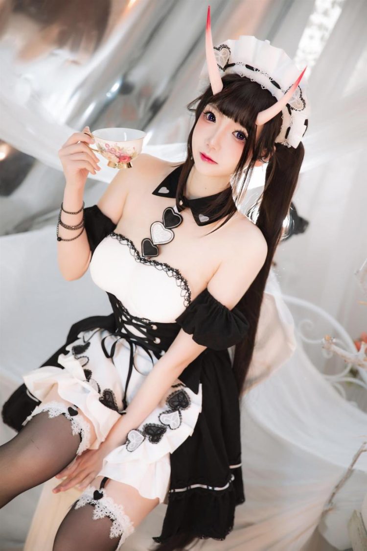 Cosplay 雪晴 能代女仆 [60P]