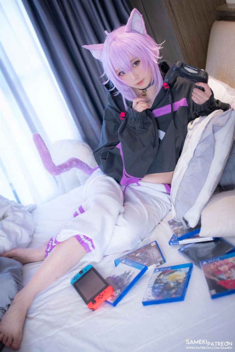 Cosplay Sameki NO.019 Nekomata Okayu [55P]