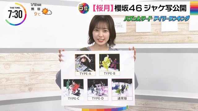 【バラエティ番組】230119 THE TIME, (Matsuda Rina)