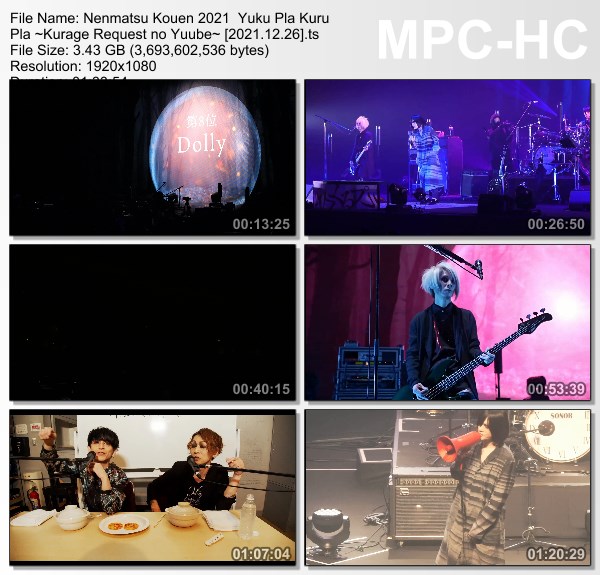 [TV-Variety] Plastic Tree – 年末公演2021　ゆくプラくるプラ ｛Request of Single Collection｝(2021.12.26)