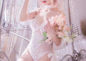 Cosplay 封疆疆v NO.021 婚纱玛修 [36P]