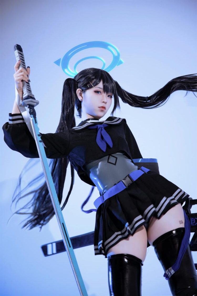 Cosplay G44不会受伤 碧蓝档案 猫塚响 [30P]