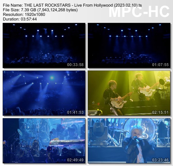 [TV-Variety] The Last Rockstars – Live From Hollywood (2023.02.10)