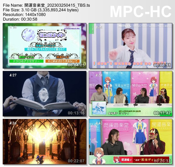 [TV-Variety] 開運音楽堂 – 2023.03.25