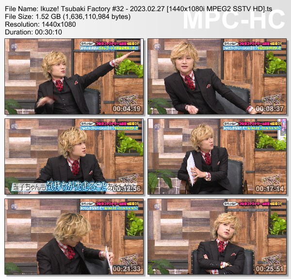 [TV-Variety] つばきファクトリー #32 (SSTV 2023.02.27)
