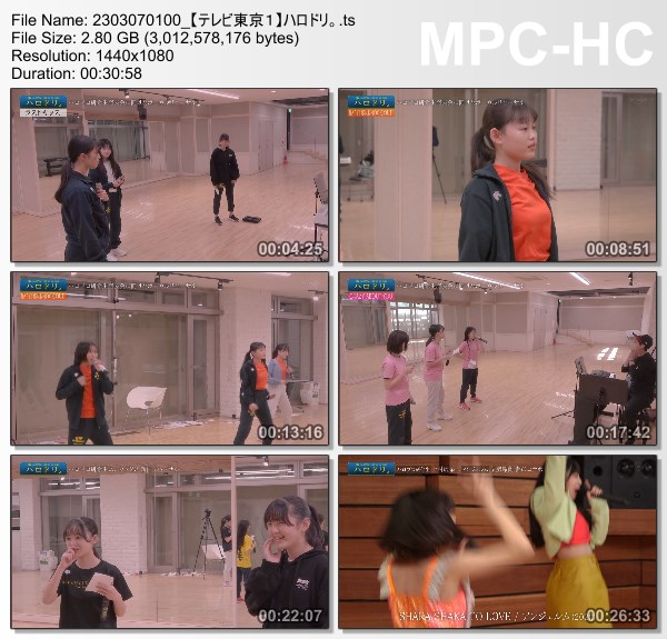 [TV-Variety] ハロドリ。- 2023.03.06