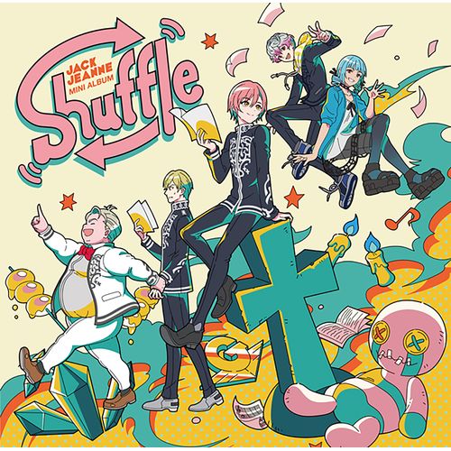 [Single] 司郎(CV:佐藤 元)、鳳 京士(CV:室 元気)、加斎 中(CV:小野将夢)、忍成 稀(CV:草野太一)、一ノ前衣音(CV:広瀬裕也) – ジャックジャンヌ ミニアルバム『shuffle』 (2023.02.28/MP3/RAR)