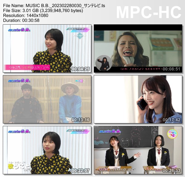 [TV-Variety] Music B.B. – 2023.02.27