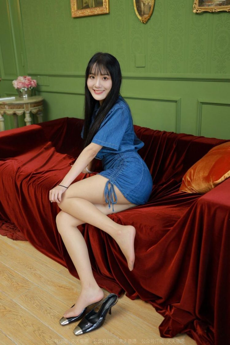 IESS 异思趣向 婉萍 蓝色牛仔裙 [89P]