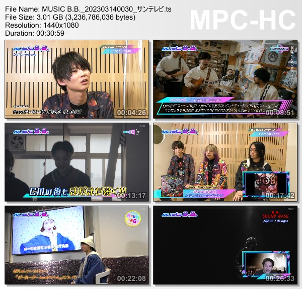 [TV-Variety] Music B.B. – 2023.03.13