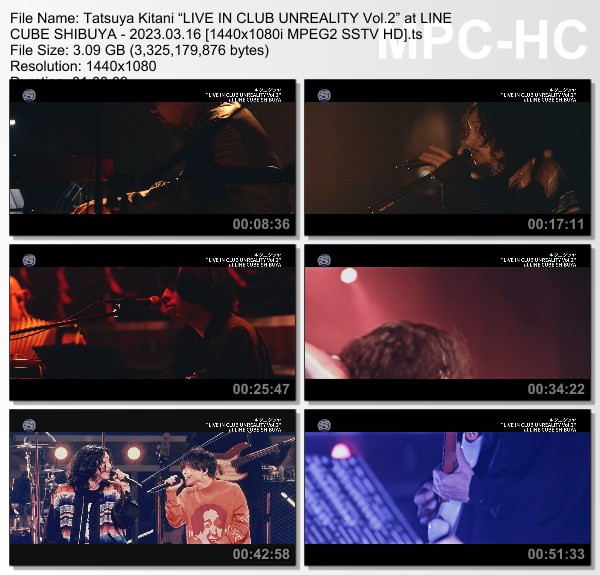 [TV-Variety] キタニタツヤ “LIVE IN CLUB UNREALITY Vol.2” at LINE CUBE SHIBUYA (SSTV 2023.03.16)