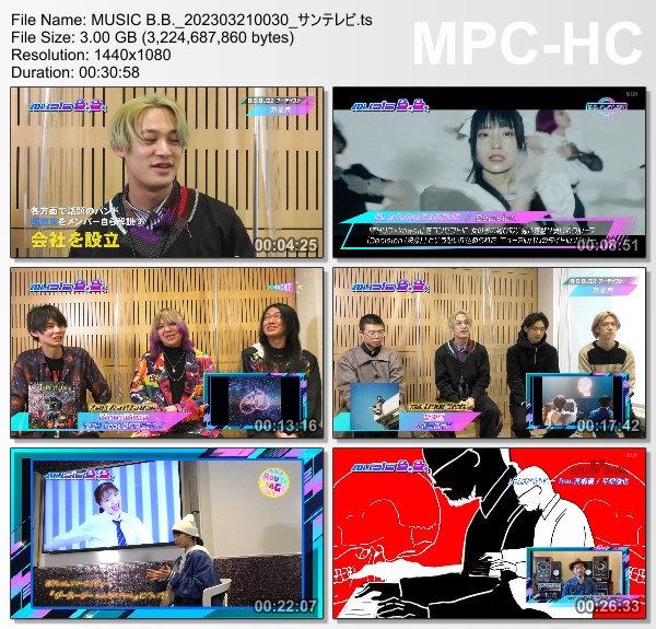 [TV-Variety] Music B.B. – 2023.03.20