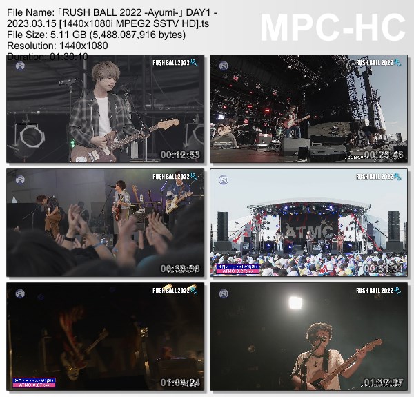 [TV-Variety] RUSH BALL 2022 －歩み－ (SSTV 2023.03.15)
