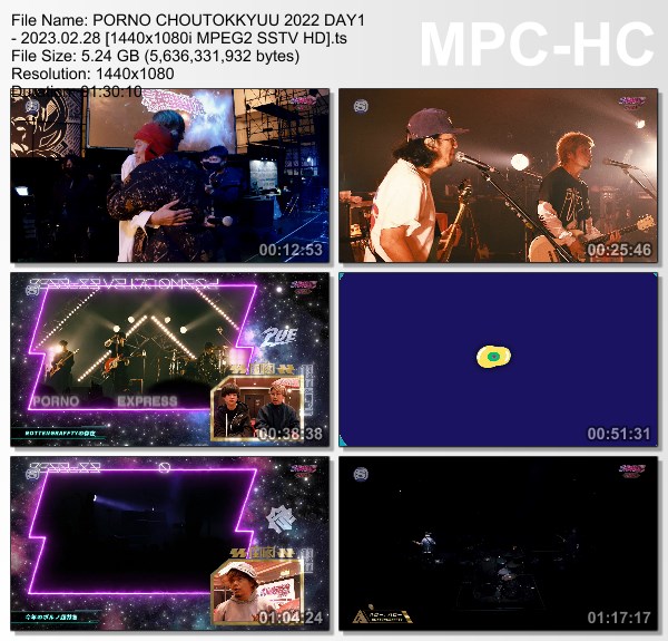 [TV-Variety] ポルノ超特急2022 DAY1 (SSTV 2023.02.28)