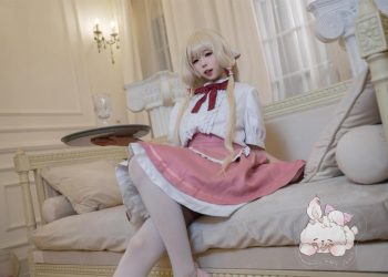 Cosplay 咬一口兔娘 女仆小叽 [70P]
