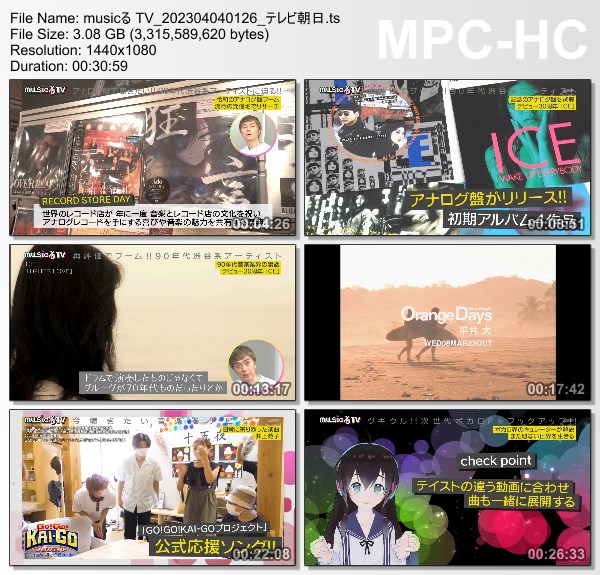 [TV-Variety] musicる TV – 2023.04.03