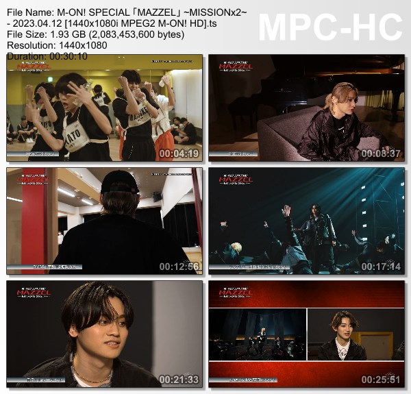 [TV-Variety] MAZZEL ~MISSIONx2~ (M-ON! 2023.04.12)