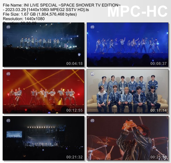 [TV-Variety] INI LIVE SPECIAL ~SPACE SHOWER TV EDITION~ (SSTV 2023.03.29)
