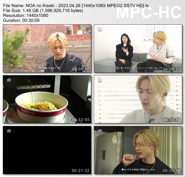 [TV-Variety] NOAの軌跡 (SSTV 2023.04.23)