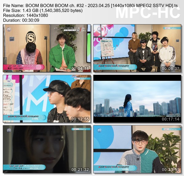 [TV-Variety] BOOM BOOM BOOM ch. #32 (SSTV 2023.04.25)