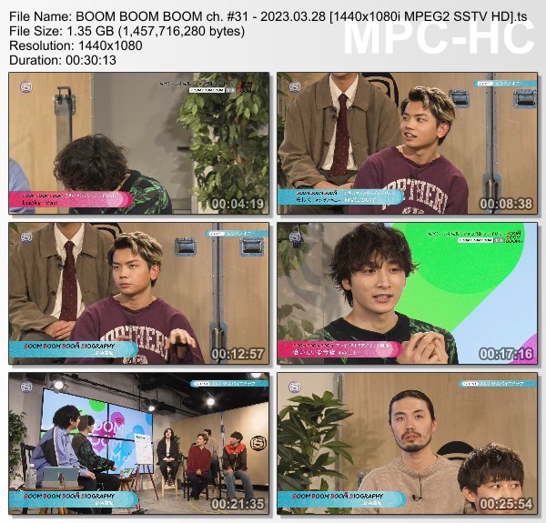 [TV-Variety] BOOM BOOM BOOM ch. #31 (SSTV 2023.03.28)