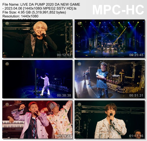 [TV-Variety] DA PUMP – LIVE DA PUMP 2020 DA NEW GAME (SSTV 2023.04.06)