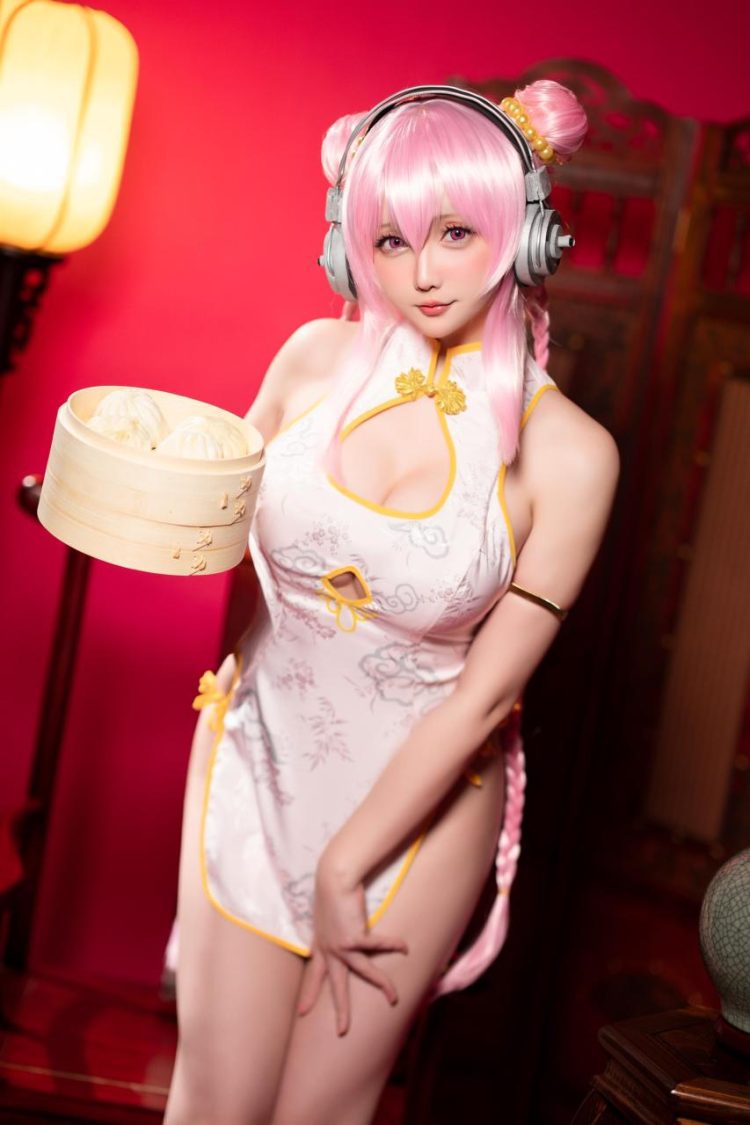 Cosplay 星之迟迟 索尼子旗袍 [41P]