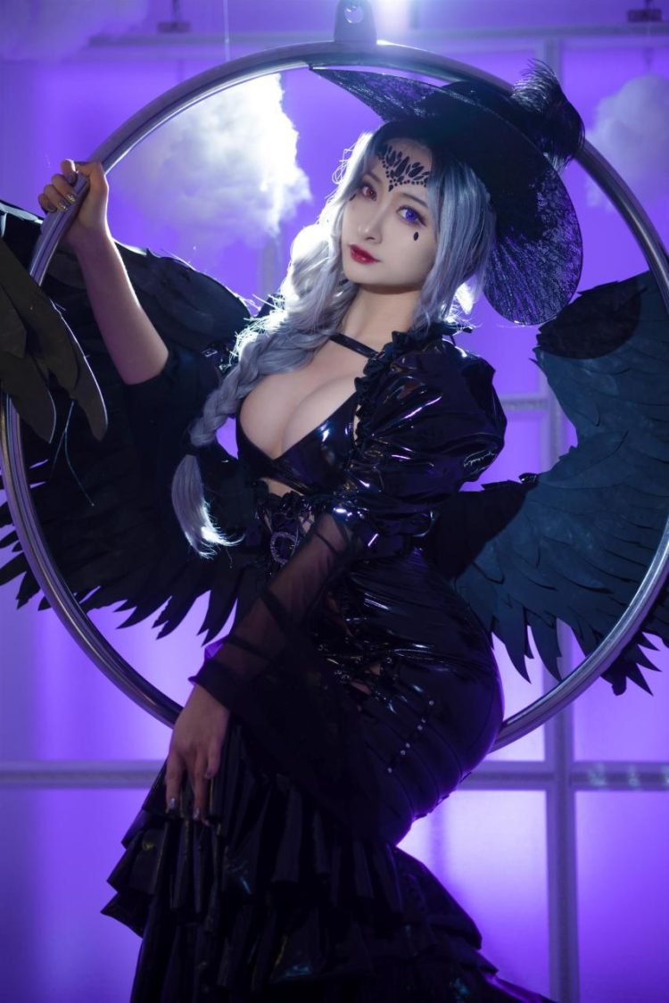 Cosplay 洛璃LoLiSAMA 魔女莉莉丝 [74P]