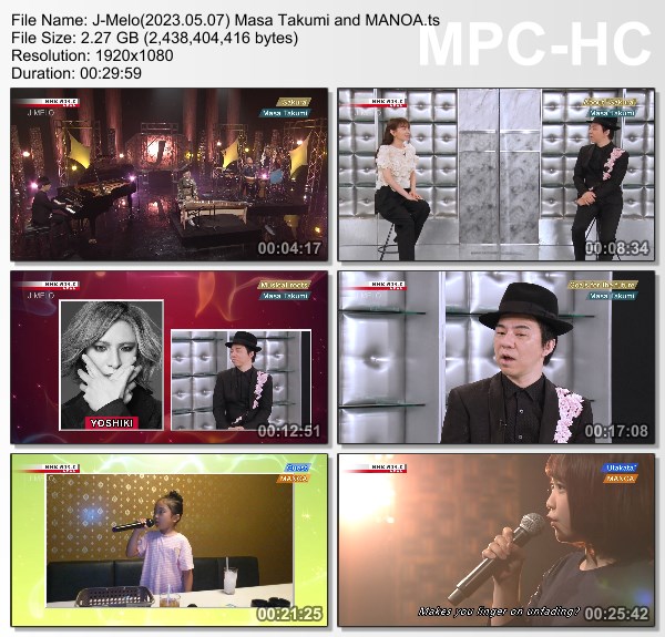 [TV-Variety] J-MELO – 2023.05.07 Masa Takumi and MANOA