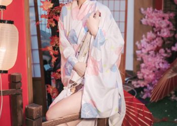 Cosplay 神沢永莉 蕾姆和风 [47P]